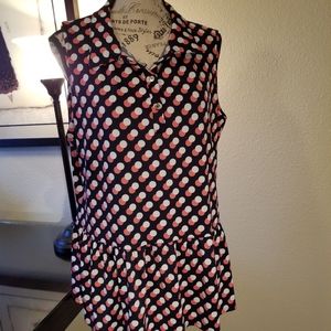 🌻Sleeveless blouse